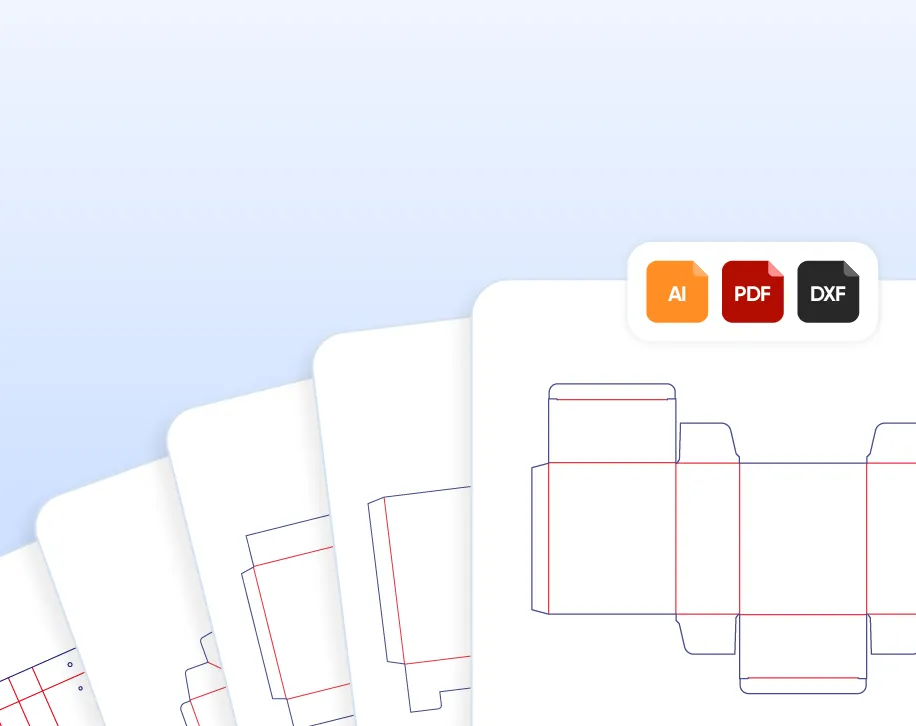 Dieline Template﻿