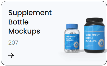 Supplement Bottle Mockups